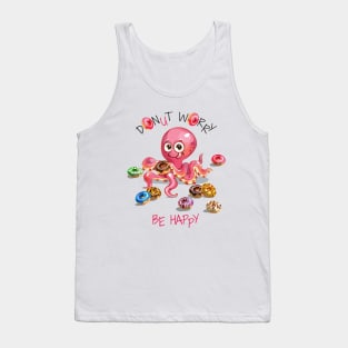 Octopus Donut Worry Tank Top